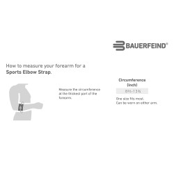 Bauerfeind Sports Elbow Strap Bauerfeind Sports Elbow Strap